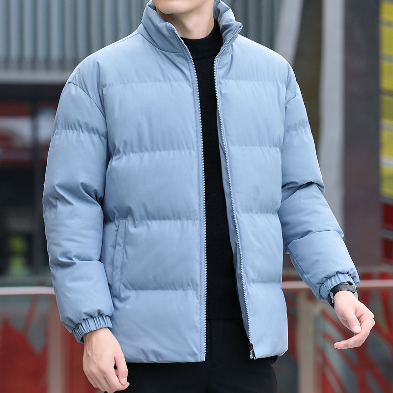 Herren Wattierte Kurzjacke mit Stehkragen, Thermofutter & elastischen Ärmelbündchen Echo Archiv