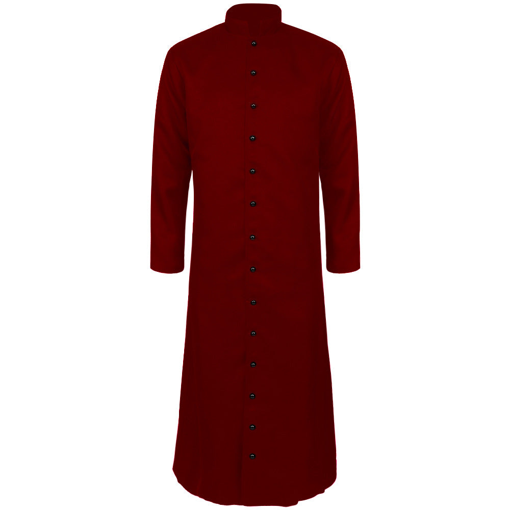 Damen nan eleganter Maxicape-Mantel mit gestuften Schultercapes und Stehkragen Echo Archiv