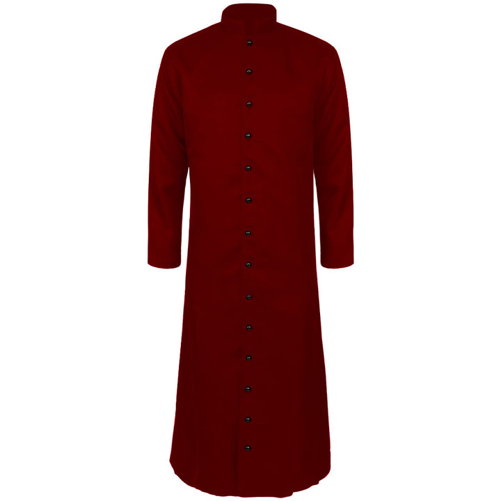 Damen nan eleganter Maxicape-Mantel mit gestuften Schultercapes und Stehkragen Echo Archiv