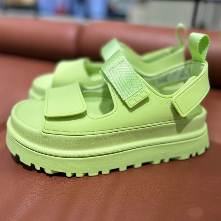 Damen Sportliche Sandalen mit ergonomischem Fußbett und rutschfester Sohle Echoarchiv