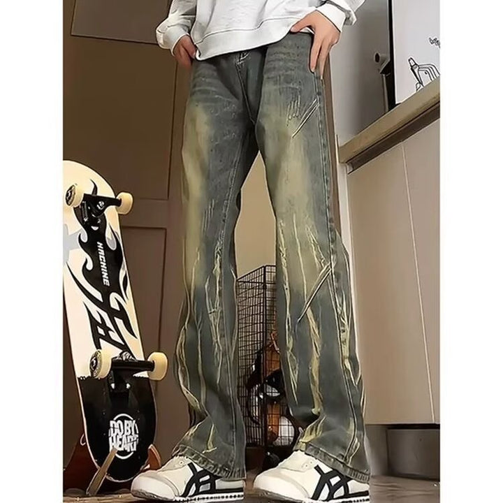 Herren lässige baggy Jeans im used Look Echoarchiv
