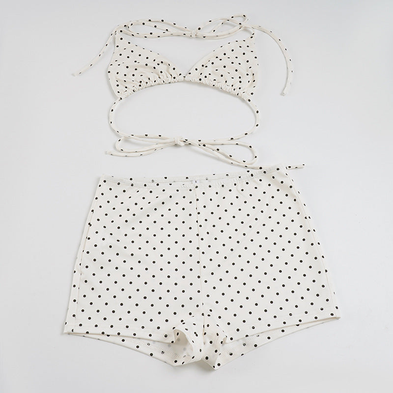 Damen Bikiniset aus hochwertigem Material mit modernem Polka-Dots Design Echo Archiv