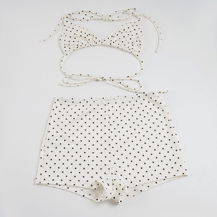 Damen Bikiniset aus hochwertigem Material mit modernem Polka-Dots Design Echo Archiv