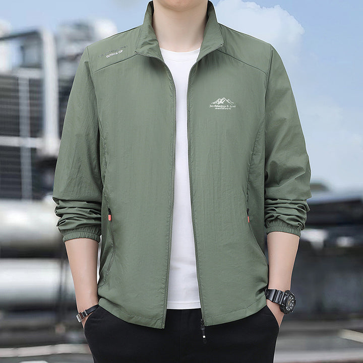 Herren Leichte Outdoorjacke mit praktischen Taschen Echo Archiv
