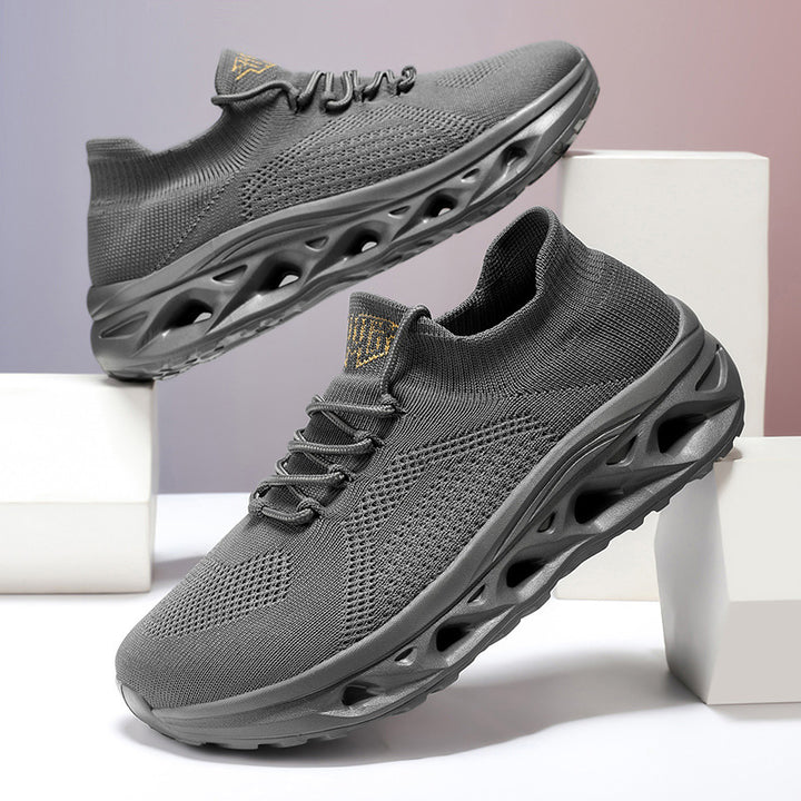 Unisex Strick-Sneaker mit sockenähnlichem Schaft und gedämpfter Luftsohle Echoarchiv