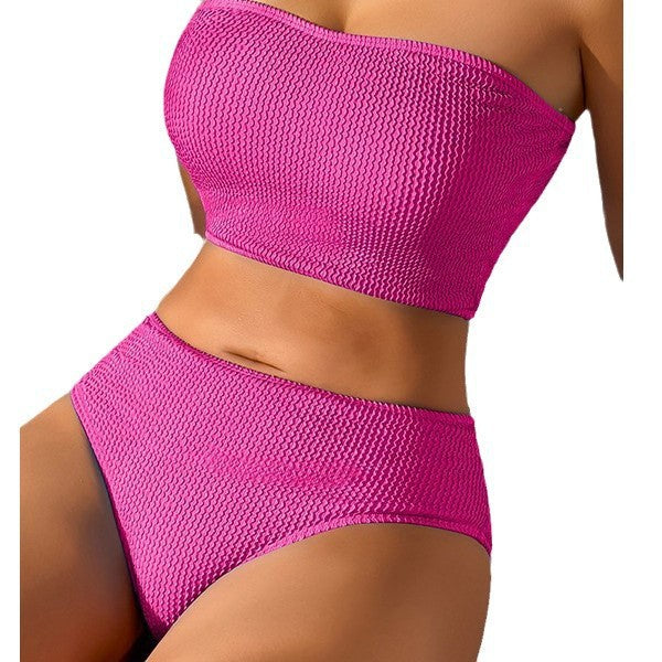 Damen Bandeau-Bikini-Set mit hochgeschnittenen Höschen Echo Archiv