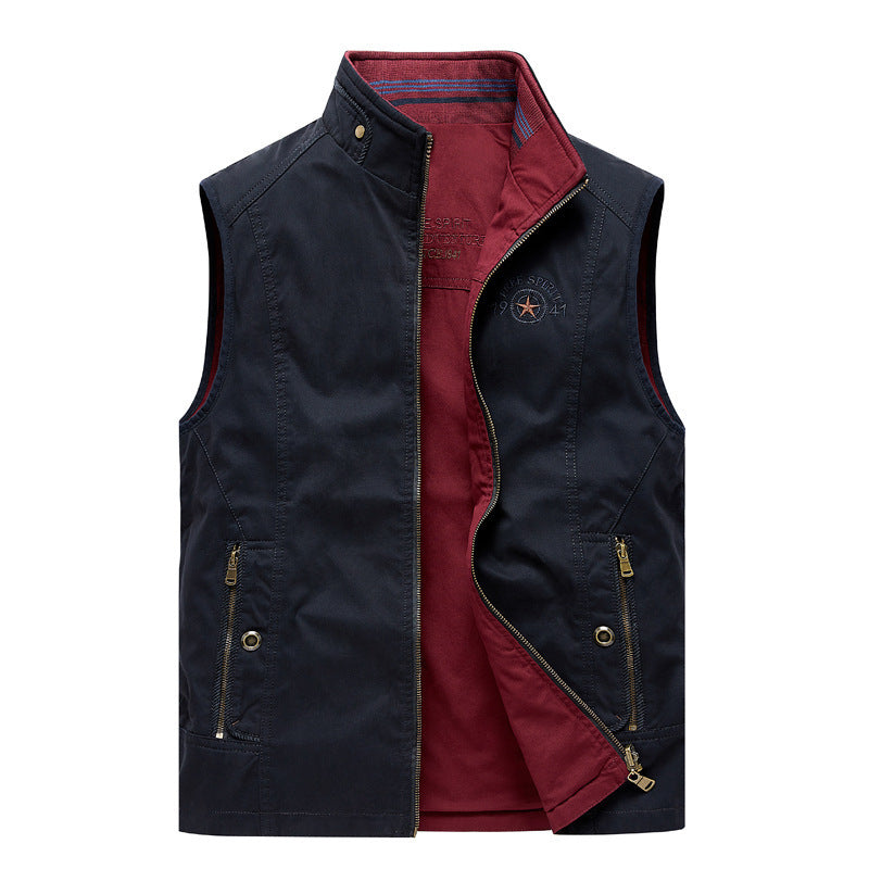 Herren Praktische Outdoor-Weste Echo Archiv