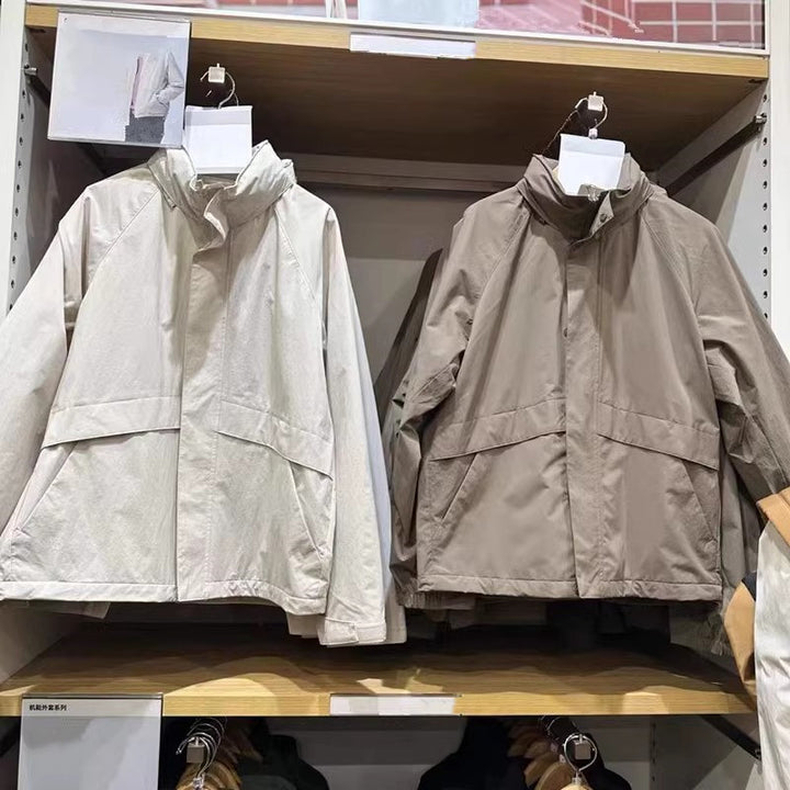 Herren Leichte Übergangsjacke mit Kapuze Echoarchiv
