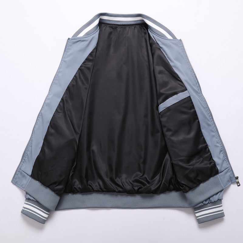 Herren stylishe Freizeitjacke mit modernem Kragen Echoarchiv
