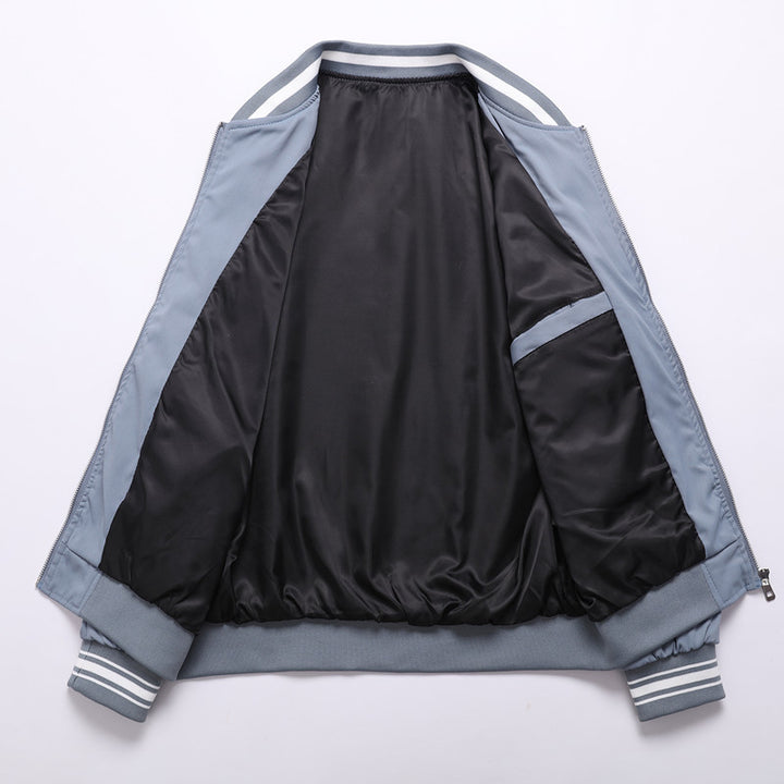 Herren stylishe Freizeitjacke mit modernem Kragen Echoarchiv