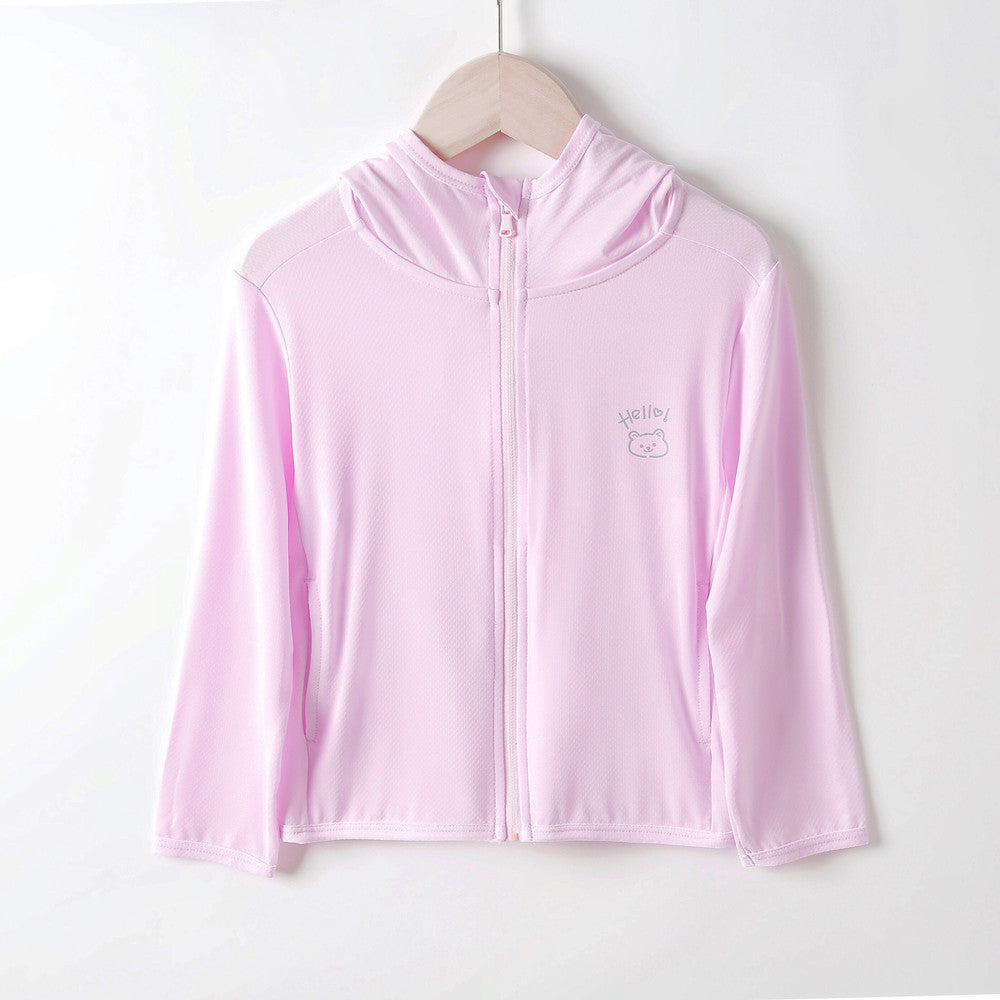Damen sportliche Kapuzenjacke mit leichtem UV-Schutz Echo Archiv