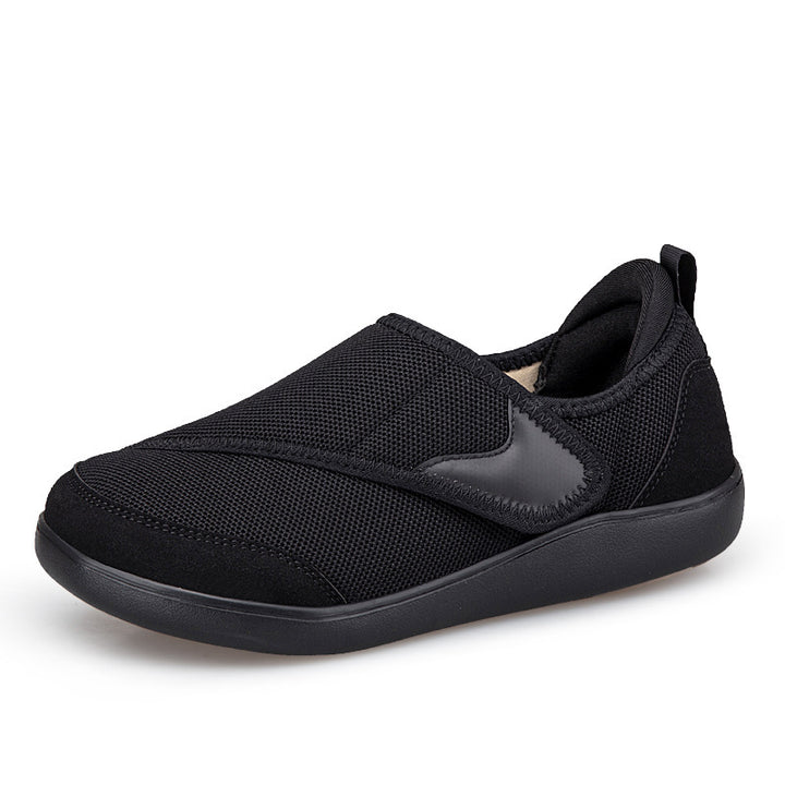 Damen nan einhändig verstellbarer Schlupf-Halbschuh mit Klettriemen, atmungsaktivem Mesh und stoßdämpfender EVA-Sohle Echo Archiv