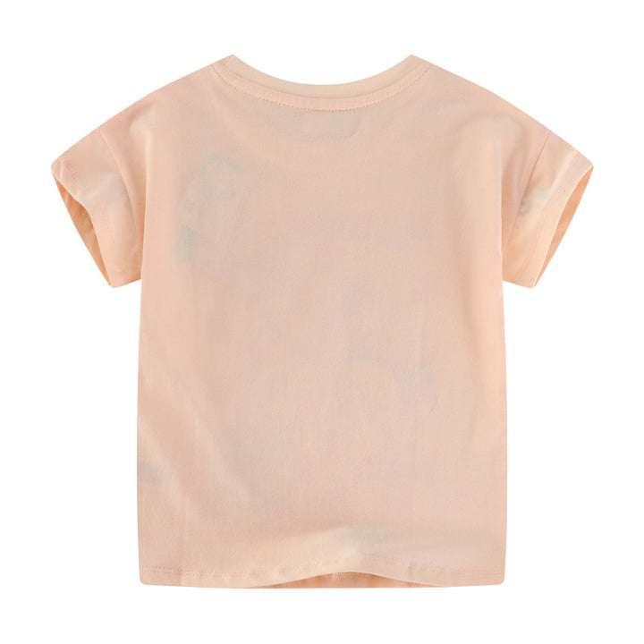 Mädchen T-Shirt mit fröhlichem Speisenmotiv Echo Archiv