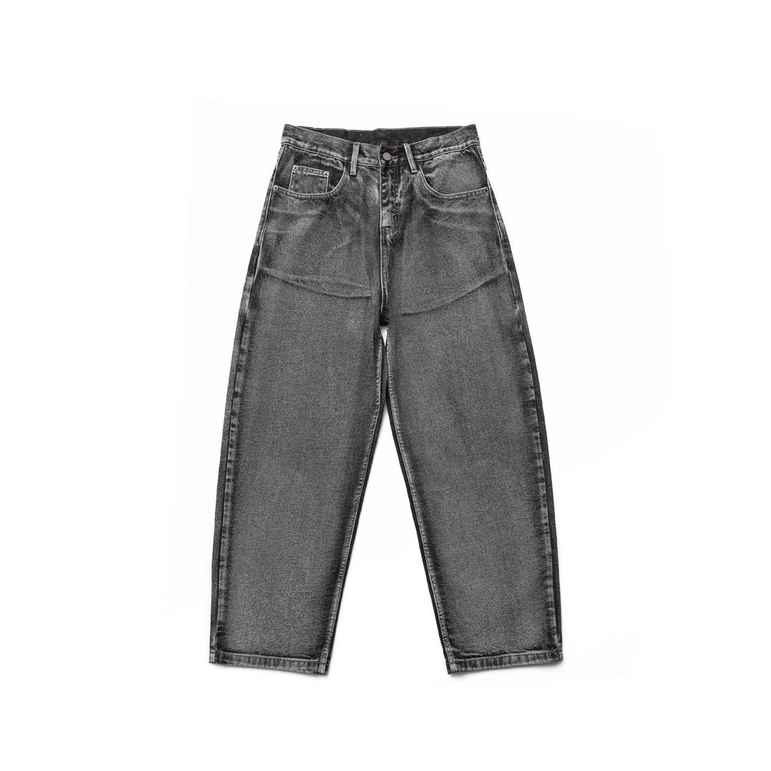 Damen Hochtaillierte Relaxed‑Straight‑Jeans mit geradem Bein und Five‑Pocket‑Design Echoarchiv