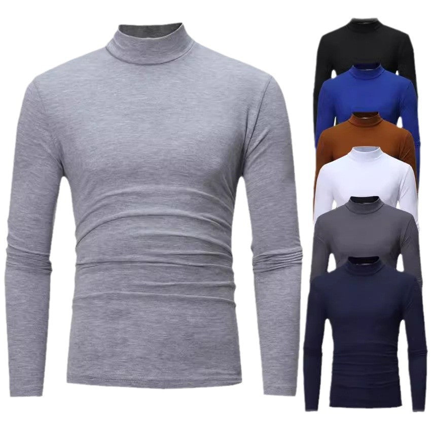 Herren Rollkragenpullover aus weichem Jersey Echoarchiv