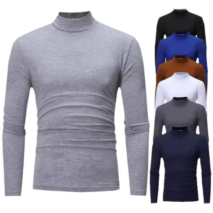 Herren Rollkragenpullover aus weichem Jersey Echoarchiv