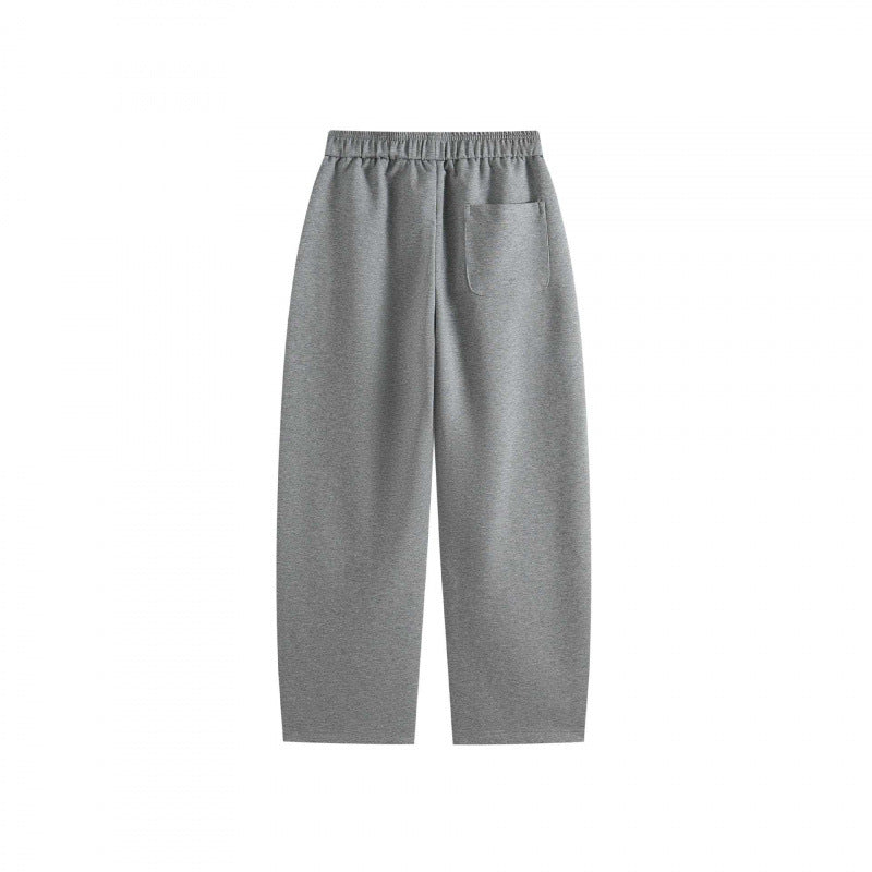 [Damen] Weite Highwaist-Loungehose mit Kordelzug, elastischem Bund und Seitentaschen Echo Archiv