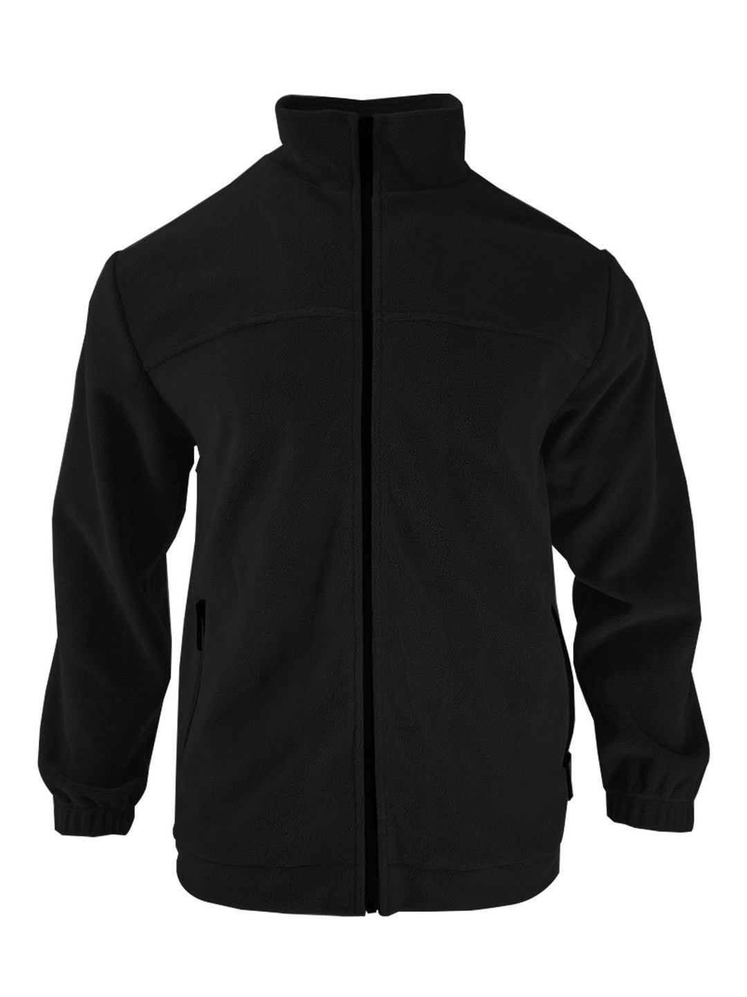 Herren Fleecejacke mit hohem Kragen und praktischen Taschen Echoarchiv