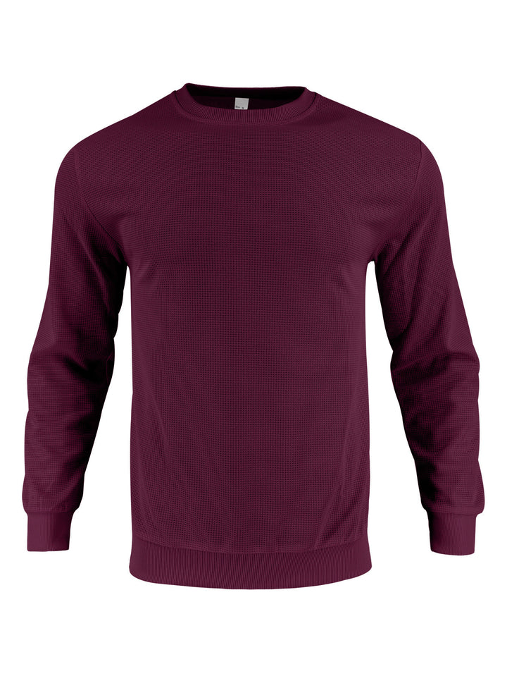 Herren hochwertiger Langarmpullover Echoarchiv