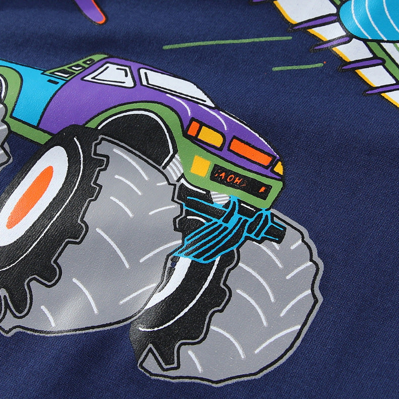 Jungen T-Shirt mit aufregendem Fahrzeug-Design Echo Archiv