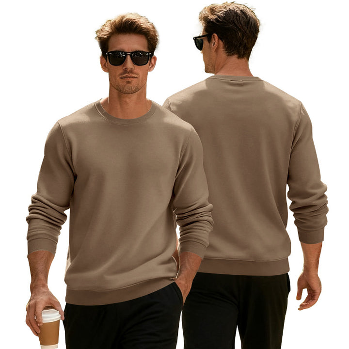 Herren lässiger Sweatshirt mit modernem Schnitt und angenehmer Baumwollmischung Echoarchiv