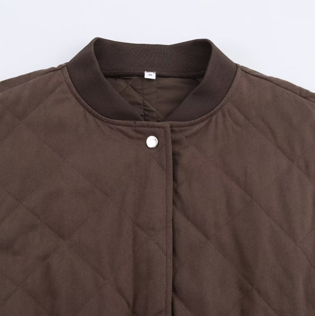 Damen Oversized Steppblouson mit Raglanärmeln und aufgesetzten Taschen Echoarchiv