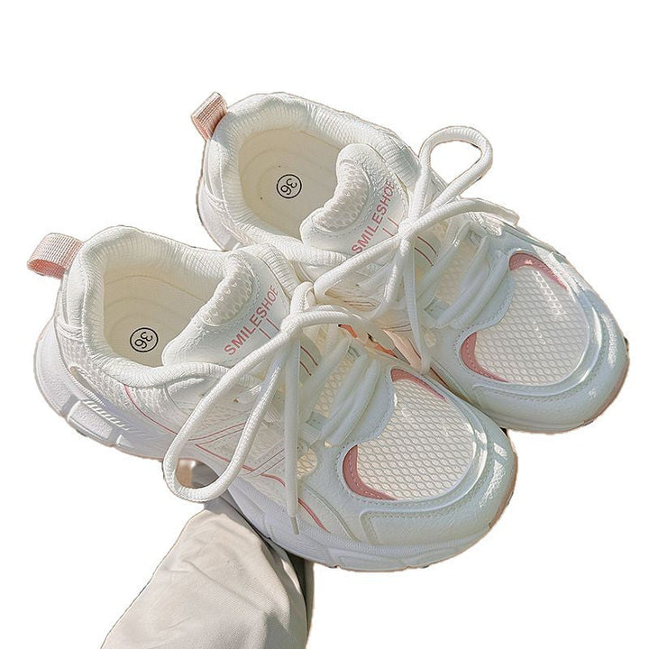 Damen Sportliche Mesh-Sneaker mit hochdämpfender Laufsohle und atmungsaktiver Obermaterialstruktur Echo Archiv