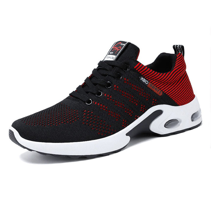 Herren nan atmungsaktive leichte Strick-Sneaker mit Luftkissen und rutschfester Laufsohle Echo Archiv