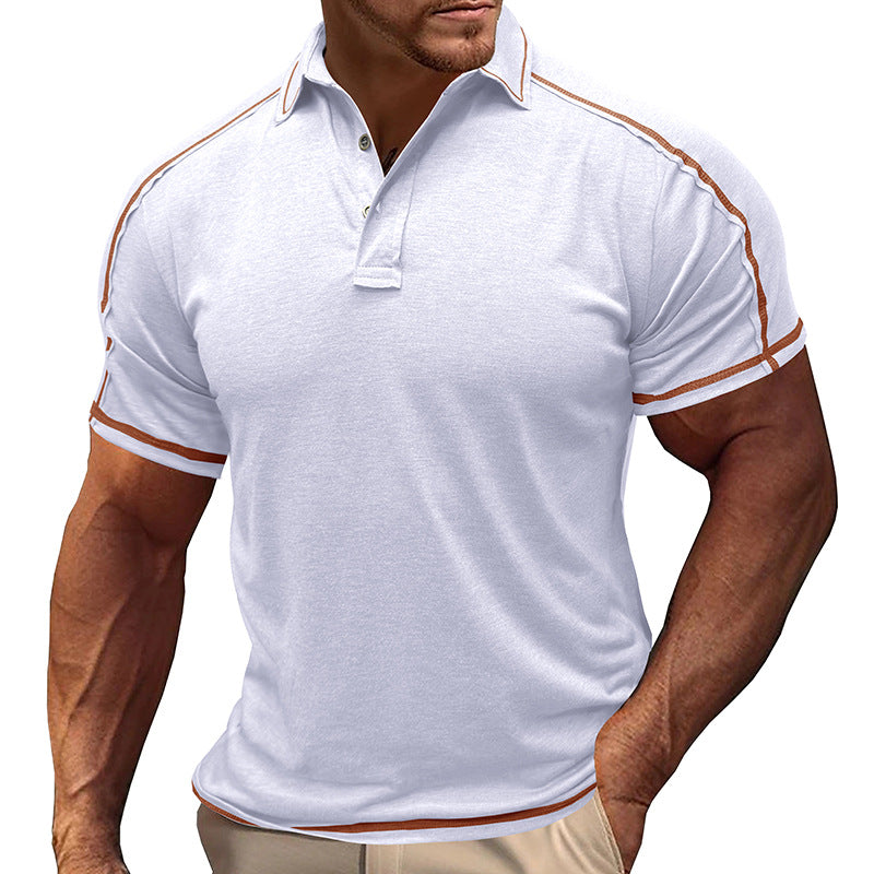 Herren Sportliches Poloshirt Echoarchiv