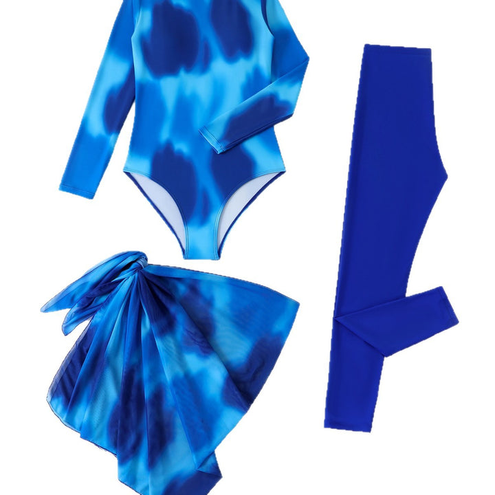 Damen sportlicher Schwimmanzug mit UV-Schutz Echo Archiv