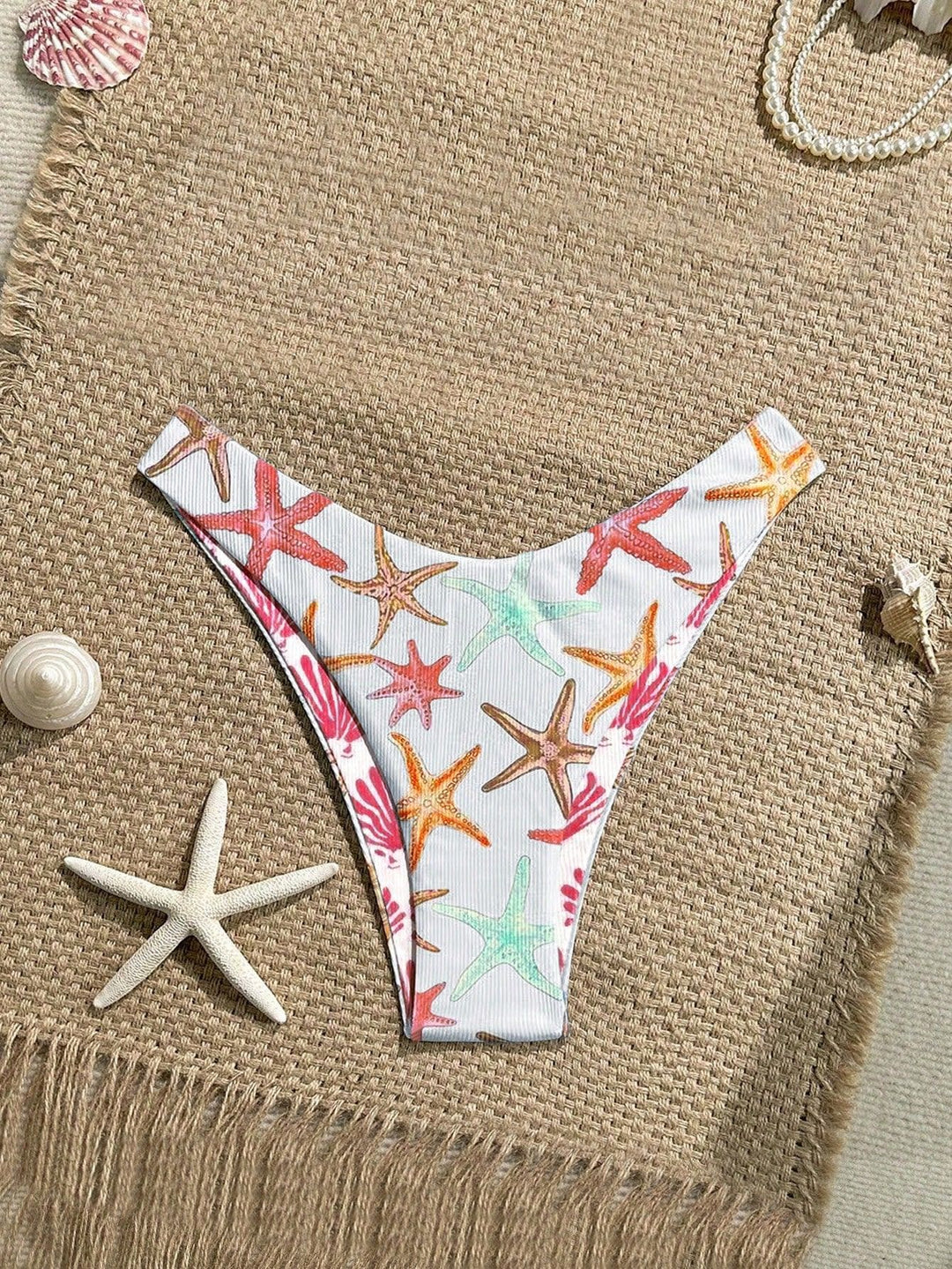 Damen Triangel-Bikini mit maritimem Sternenmuster Echo Archiv
