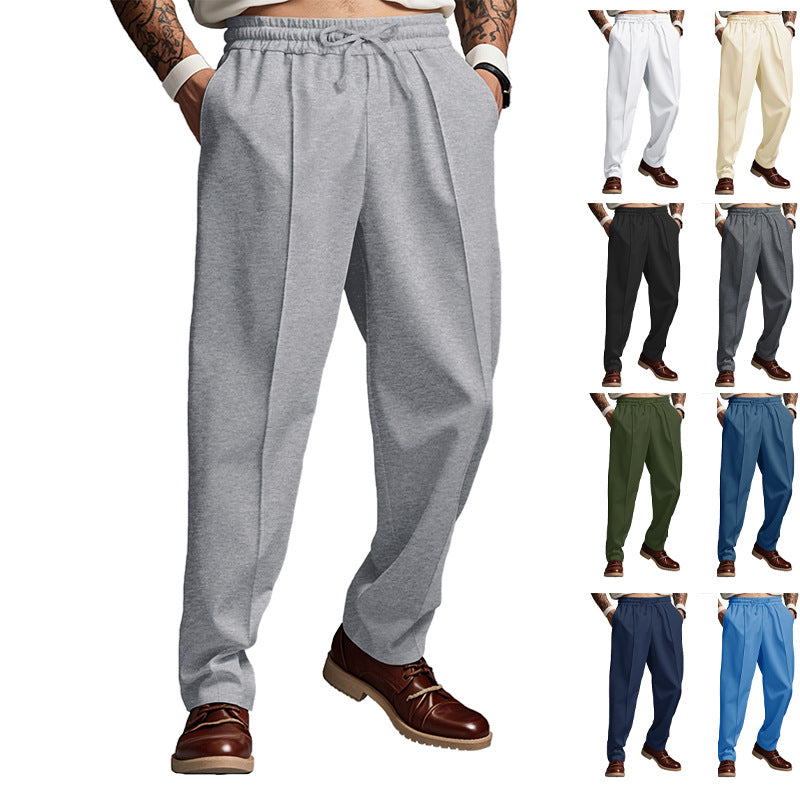 Herren nan sportliche Jogginghose mit elastischem Bund und vorderer Mittelnaht Echo Archiv