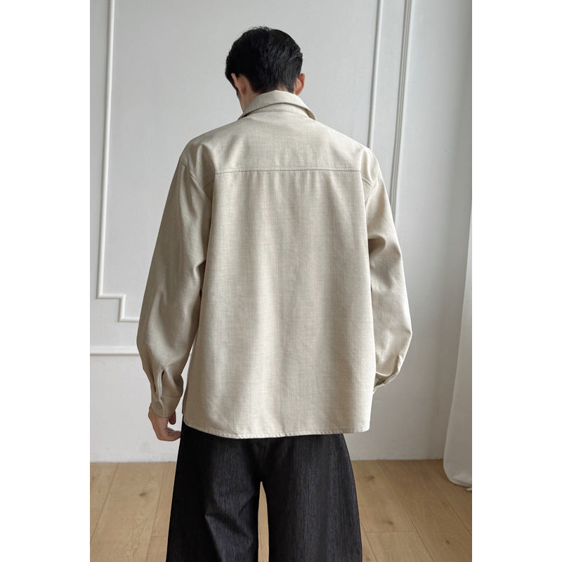 Männermode und lässige Overshirt-Jacke Echo Archive