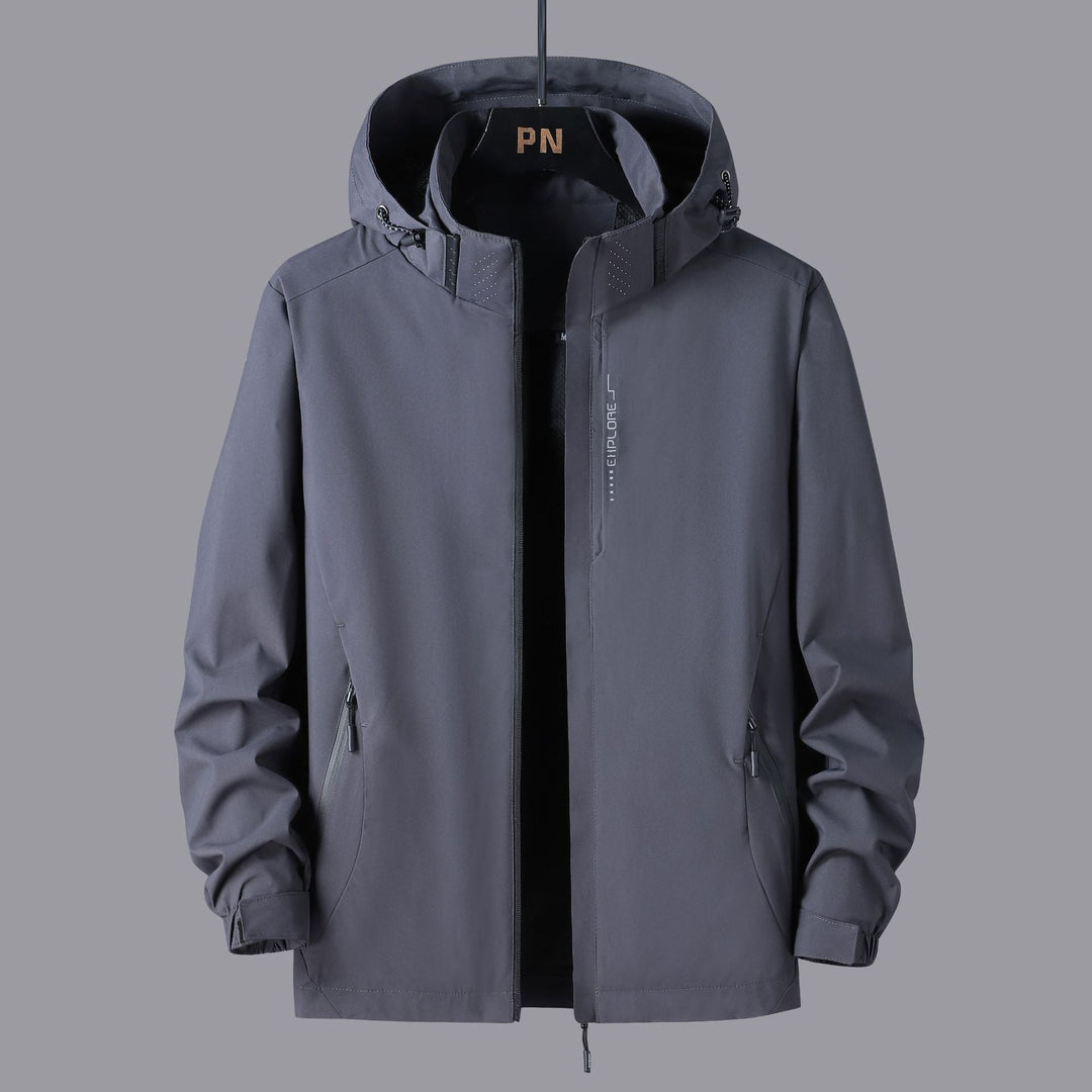 Echoarchiv | Unisex Wasserdichte Jacke mit Kapuze