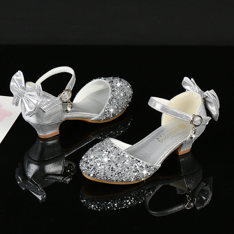 Mädchen Elegante Ballerina Sandalen mit Glitzerverzierung Echo Archiv