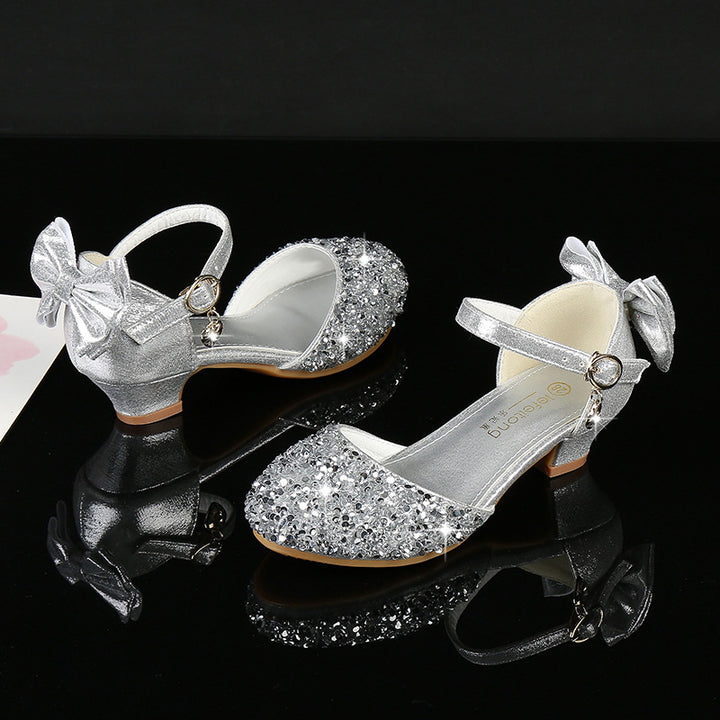 Mädchen Elegante Ballerina Sandalen mit Glitzerverzierung Echo Archiv
