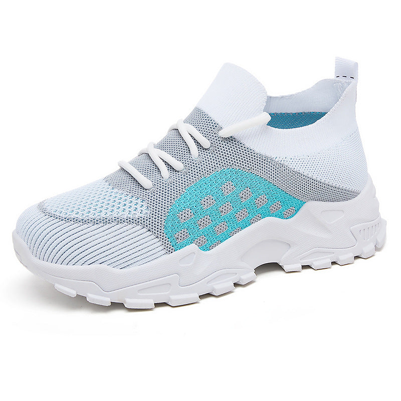 Damen Sportliche Sneaker mit atmungsaktiver Strickoberfläche und flexibler Sohle Echo Archiv