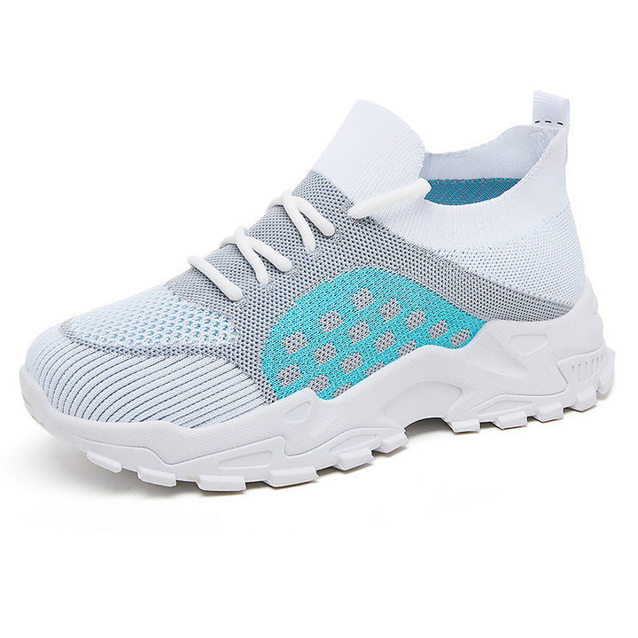 Damen Sportliche Sneaker mit atmungsaktiver Strickoberfläche und flexibler Sohle Echo Archiv