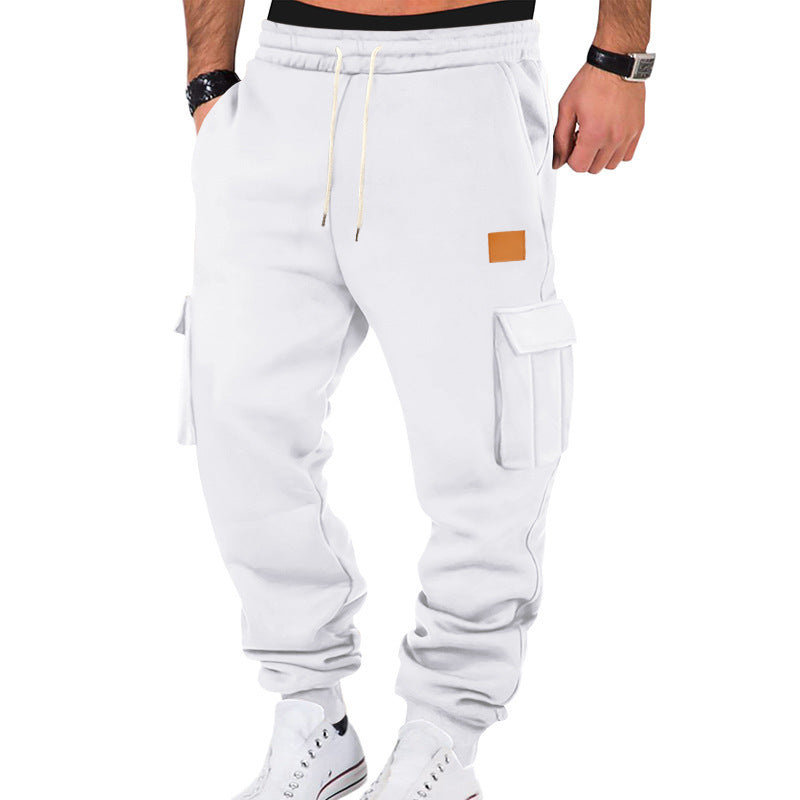 Herren Bequeme Cargo-Jogginghose mit elastischem Bund und praktischen Taschen Echoarchiv
