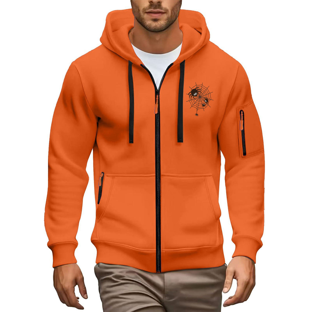 Herren Hochwertiger Zip-Hoodie Echoarchiv