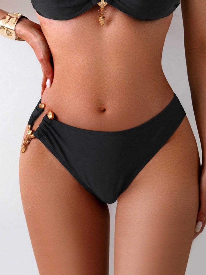 Damen Bandeau-Bikini mit eleganten Schmuckakzenten Echo Archiv