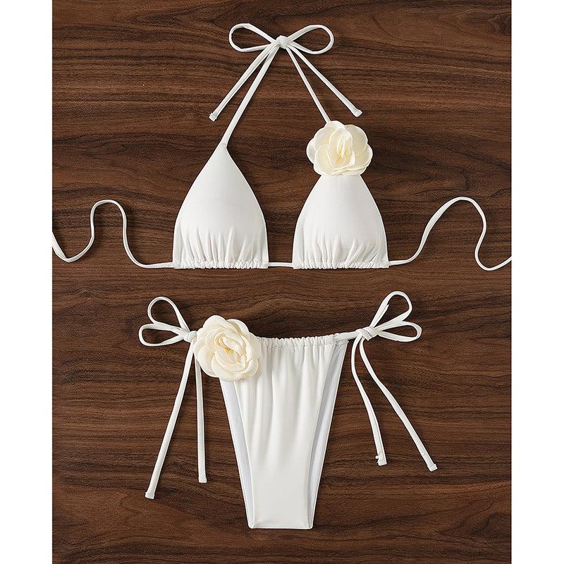 Damen Bikini-Set mit verspieltem Blumenmotiv Echo Archiv