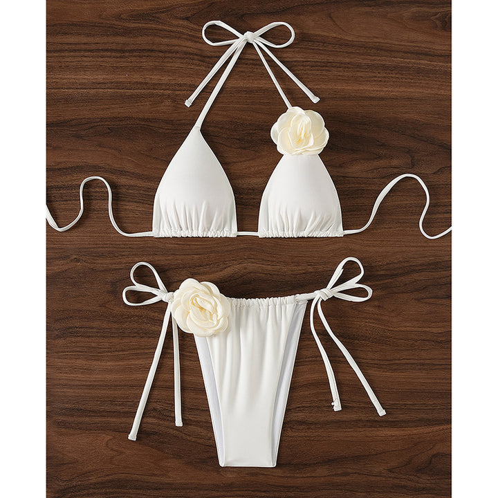 Damen Bikini-Set mit verspieltem Blumenmotiv Echo Archiv
