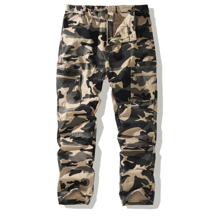 Herren Multifunktionale Cargohose im Camouflage-Design Echo Archiv