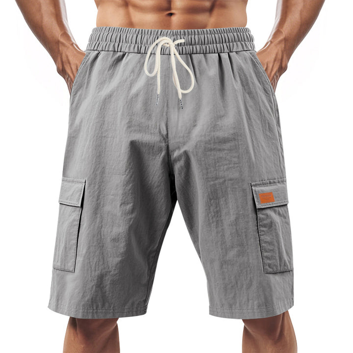 Herren Cargo-Shorts mit vielseitigen Taschen und elastischem Bund Echoarchiv