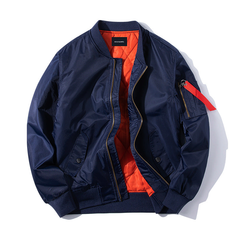Herren  Heritage gesteppte Utility Bomberjacke mit Reißverschluss am Ärmel Echo Archiv