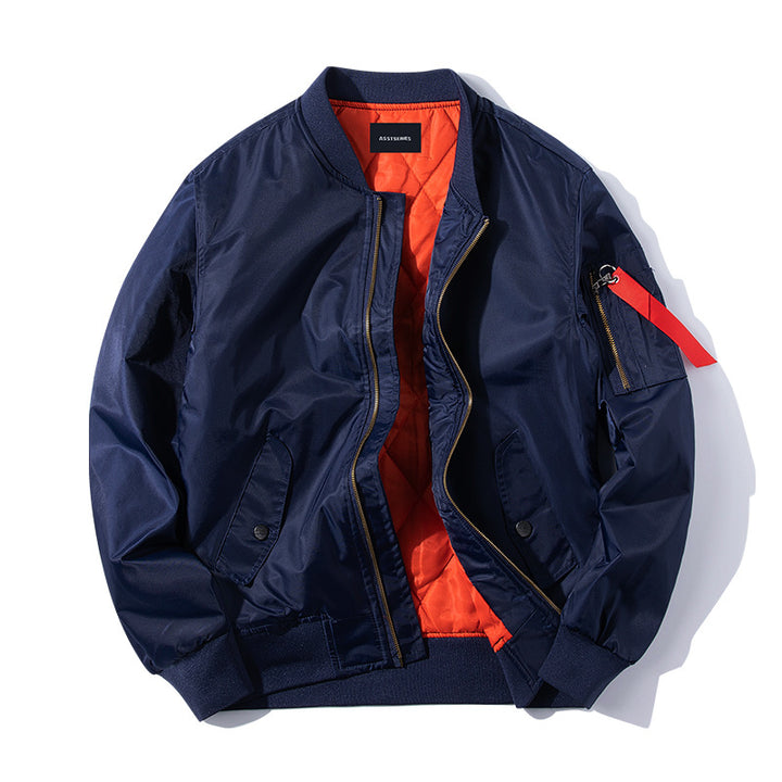 Herren  Heritage gesteppte Utility Bomberjacke mit Reißverschluss am Ärmel Echo Archiv