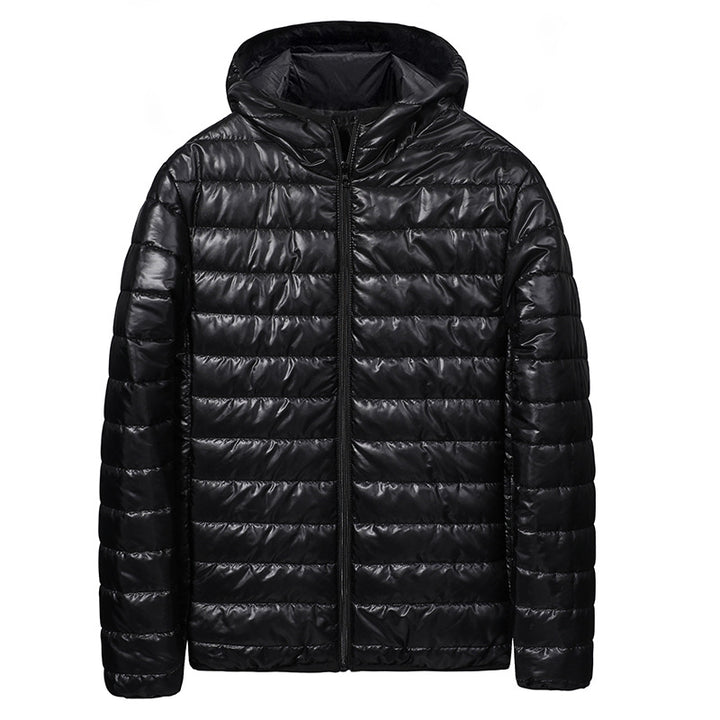 Herren Leichte Steppjacke mit Kapuze und atmungsaktiven Eigenschaften Echoarchiv