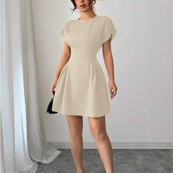 Damen Wickelkleid mit elegantem Schnitt und fließendem Rock Echo Archiv