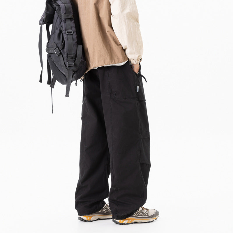Herren Cargo-Hose mit elastischem Bund und Multifunktions-Taschen Echo Archiv